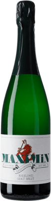 24,95 € Бесплатная доставка | Белое вино Maximin Grünhäuser Sekt брют V.D.P. Mosel-Saar-Ruwer Германия Riesling бутылка 75 cl