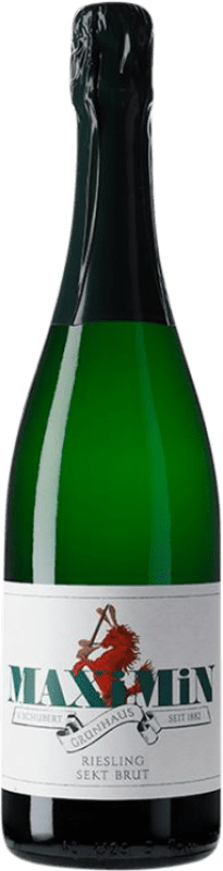 24,95 € Envoi gratuit | Vin blanc Maximin Grünhäuser Sekt Brut V.D.P. Mosel-Saar-Ruwer Allemagne Riesling Bouteille 75 cl