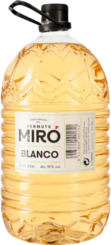 49,95 € 送料無料 | ベルモット Miró Blanco カタロニア スペイン カラフ 5 L