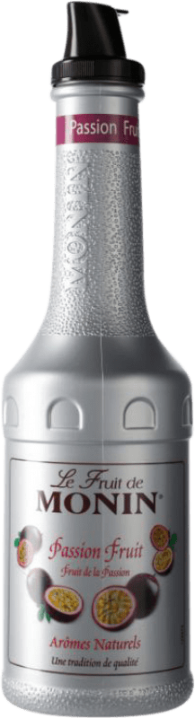 29,95 € 免费送货 | Schnapp Monin Puré de Fruta de la Pasión 法国 瓶子 1 L 不含酒精