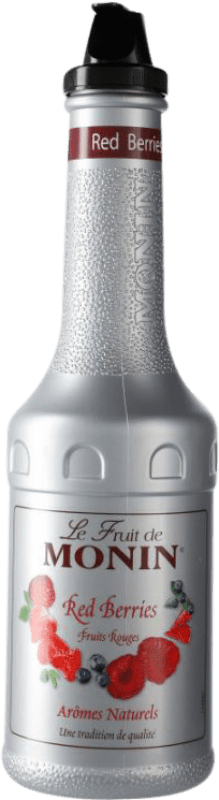 29,95 € Бесплатная доставка | Schnapp Monin Puré de Frutos Rojos Франция бутылка 1 L Без алкоголя