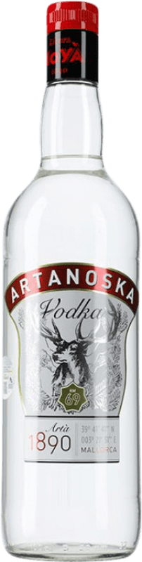 12,95 € Envío gratis | Vodka Bodega de Moya Artanoska España Botella 1 L