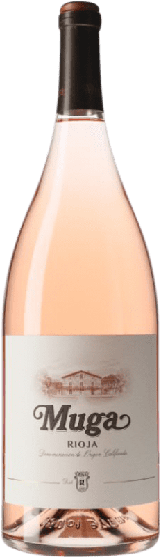 23,95 € Envoi gratuit | Vin Rosé Muga D.O.Ca. Rioja La Rioja Espagne Garnacha — Grenache, Viura Bouteille Magnum 1,5 L