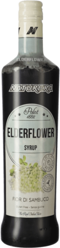 18,95 € Envio grátis | Xarope para Cocktail Naturera Espanha 70 cl Elderflower — Flor de Sabugueiro Sem Álcool