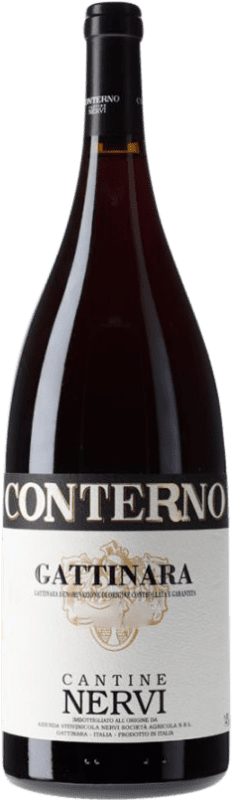 214,95 € Бесплатная доставка | Красное вино Cantina Nervi Conterno Gattinara I.G.T. Grappa Piemontese Пьемонте Италия Nebbiolo бутылка Магнум 1,5 L