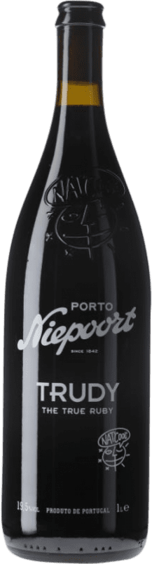 22,95 € Бесплатная доставка | Сладкое вино Niepoort Drink Me Nat Cool Trudy Ruby I.G. Porto порто Португалия Sousón, Touriga Franca, Touriga Nacional, Tinta Roriz, Tinta Amarela, Tinta Cão, Tinta Francisca бутылка 1 L