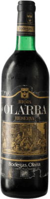 32,95 € Бесплатная доставка | Красное вино Olarra Резерва D.O.Ca. Rioja Ла-Риоха Испания Tempranillo — Темпранильо 72 cl