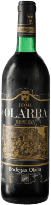 42,95 € Envoi gratuit | Vin rouge Olarra Réserve D.O.Ca. Rioja La Rioja Espagne Tempranillo Bouteille 72 cl