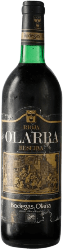 44,95 € Spedizione Gratuita | Vino Rosso Olarra Riserva D.O.Ca. Rioja La Rioja Spagna Tempranillo 72 cl