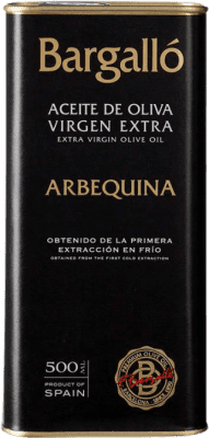 14,95 € Бесплатная доставка | Оливковое масло Bargalló Испания Arbequina Большая банка 50 cl