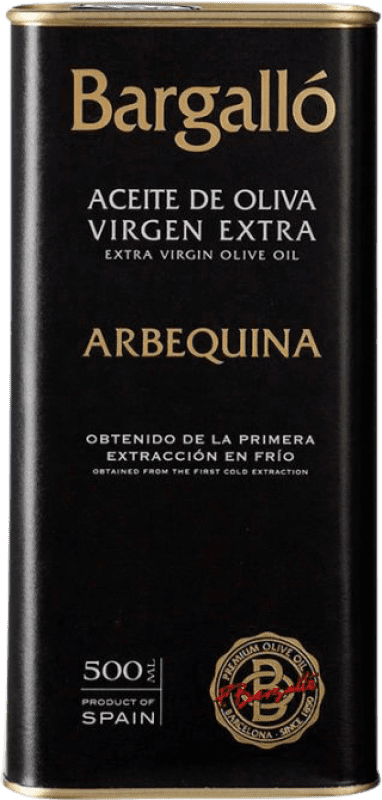 14,95 € Envoi gratuit | Huile d'Olive Bargalló HOVE Vierge Extra Espagne Arbequina Canette 50 cl
