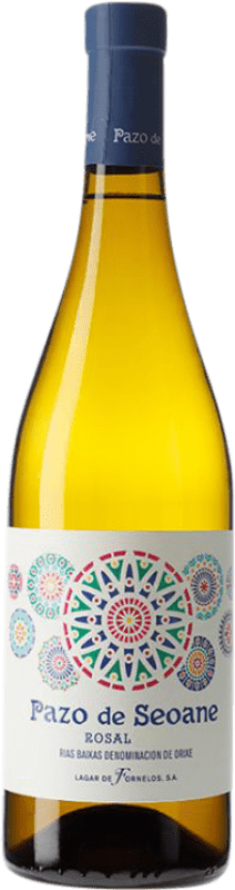 14,95 € Envio grátis | Vinho Branco Lagar de Cervera Pazo de Seoane Rosal D.O. Rías Baixas Galiza Espanha 75 cl