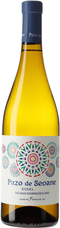 18,95 € Envío gratis | Vino blanco Lagar de Cervera Pazo de Seoane Rosal D.O. Rías Baixas Galicia España Botella 75 cl