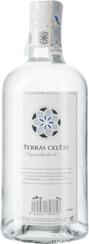 17,95 € Envoi gratuit | Eau-de-vie Orujo Pazo Valdomiño Terras Celtas Aguadiente Galice Espagne Bouteille 70 cl