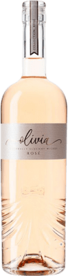 26,95 € Бесплатная доставка | Розовое вино Pazo Pondal Olivia Rosé — Розе D.O. Rías Baixas Галисия Испания Sousón — Sousão — Сузан, Pedral — Педраль, Treixadura — Трейшадура, Albariño — Альбариньо Бутылка 75 cl