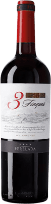 13,95 € Spedizione Gratuita | Vino rosso Perelada & Chivite 3 Finques D.O. Empordà Catalogna Spagna Bottiglia 75 cl