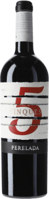 18,95 € Free Shipping | Red wine Perelada 5 Fincas Reserve D.O. Empordà Catalonia Spain Bottle 75 cl