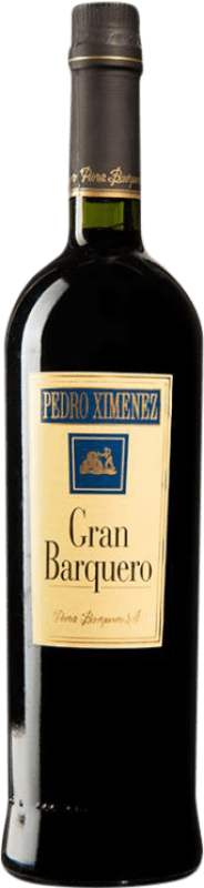 27,95 € 免费送货 | 强化酒 Pérez Barquero Gran Barquero D.O. Montilla-Moriles 安达卢西亚 西班牙 Pedro Ximénez 瓶子 75 cl