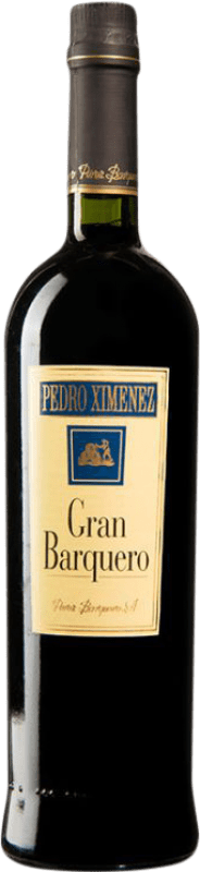 29,95 € Spedizione Gratuita | Vino fortificato Pérez Barquero Gran Barquero D.O. Montilla-Moriles Andalusia Spagna Pedro Ximénez Bottiglia 75 cl