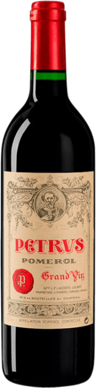 4 209,95 € Envio grátis | Vinho tinto Château Petrus 1992 A.O.C. Pomerol Bordeaux França Garrafa 75 cl