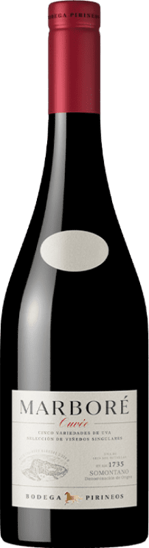 27,95 € Kostenloser Versand | Rotwein Pirineos Marboré Cuvée D.O. Somontano Aragón Spanien Flasche 75 cl