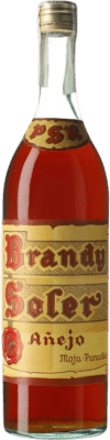 65,95 € Kostenloser Versand | Brandy Pojer e Sandri Añejo Precinta 4 Pesetas Sammlerexemplar Spanien Flasche 1 L