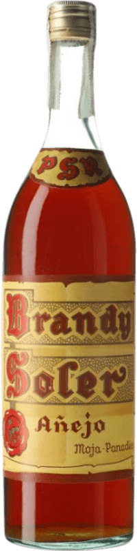 62,95 € Free Shipping | Brandy Pojer e Sandri Añejo Precinta 4 Pesetas Ejemplar Coleccionista Spain Bottle 1 L