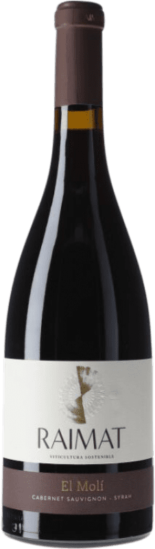 18,95 € 免费送货 | 红酒 Raimat Ecológico D.O. Costers del Segre 加泰罗尼亚 西班牙 Cabernet Sauvignon 瓶子 75 cl