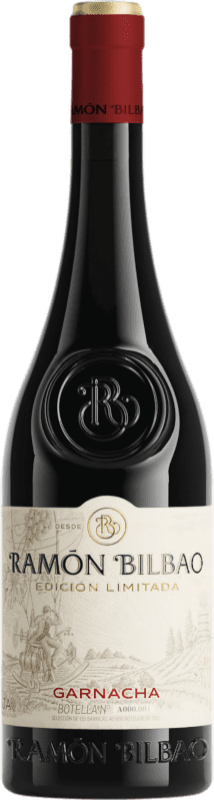16,95 € Envío gratis | Vino Tinto Ramón Bilbao Edición Limitada D.O.Ca. Rioja La Rioja España Garnacha 75 cl