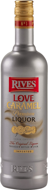 18,95 € Envio grátis | Vodca Rives Caramel Espanha Garrafa 70 cl