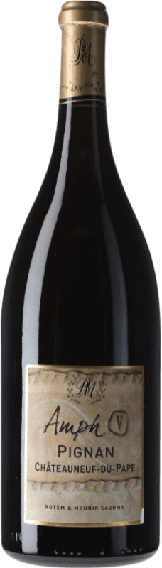 359,95 € Envío gratis | Vino tinto Rotem & Mounir Saouma Terroir Pignan A.O.C. Châteauneuf-du-Pape Rhône Francia Botella Magnum 1,5 L