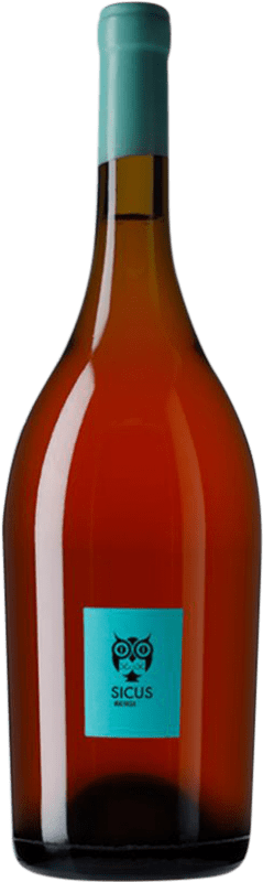 59,95 € Spedizione Gratuita | Vino bianco Sicus Àmfora D.O. Penedès Catalogna Spagna Malvasía de Sitges Bottiglia Magnum 1,5 L
