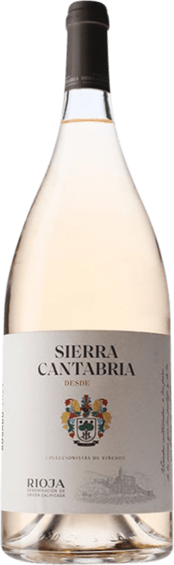24,95 € 送料無料 | ロゼワイン Sierra Cantabria D.O.Ca. Rioja ラ・リオハ スペイン Tempranillo — テンプラニーリョ, Garnacha — グルナッシュ, Viura — ヴィウラ マグナムボトル 1,5 L