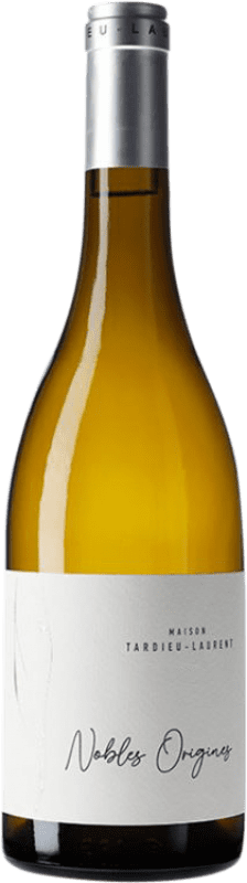 33,95 € Бесплатная доставка | Белое вино Tardieu-Laurent Nobles Origines Blanc A.O.C. Côtes du Rhône Рона Франция бутылка 75 cl
