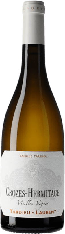 49,95 € 免费送货 | 白葡萄酒 Tardieu-Laurent VV Vieilles Vignes — 老藤 A.O.C. Crozes-Hermitage 罗纳 法国 瓶装 75 cl