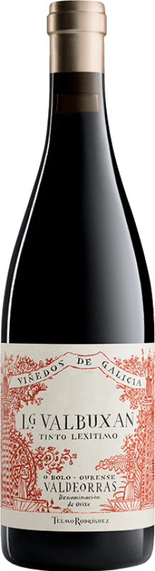 28,95 € Free Shipping | Red wine Telmo Rodríguez LG Valbuxan Lexitimo D.O. Valdeorras Galicia Spain Mencía Bottle 75 cl