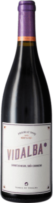 17,95 € Envío gratis | Vino tinto Terres de Vidalba Vidalba D.O.Ca. Priorat Cataluña España Botella 75 cl