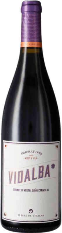 17,95 € Spedizione Gratuita | Vino rosso Terres de Vidalba Vidalba D.O.Ca. Priorat Catalogna Spagna Bottiglia 75 cl