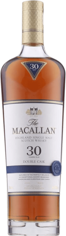 4 739,95 € Envoi gratuit | Whisky Single Malt Macallan Double Cask Speyside Royaume-Uni 30 Ans Bouteille 70 cl