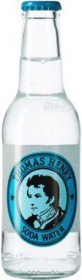 63,95 € 免费送货 | 盒装24个 饮料和搅拌机 Thomas Henry Soda Water 德国 小瓶 20 cl