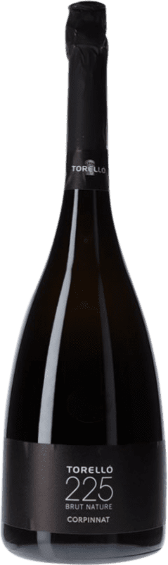 263,95 € 免费送货 | 白起泡酒 Agustí Torelló 225 Brut Nature Corpinnat 加泰罗尼亚 西班牙 Macabeo, Xarel·lo, Parellada 瓶子 Jéroboam-双Magnum 3 L