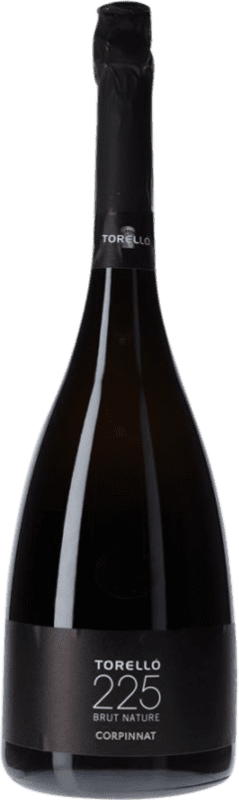 263,95 € Kostenloser Versand | Weißer Sekt Agustí Torelló 225 Brut Nature Corpinnat Katalonien Spanien Macabeo, Xarel·lo, Parellada Doppelmagnum Jeroboam-Flasche 3 L