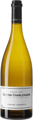 109,95 € Envio grátis | Vinho branco Vincent Girardin Grand Cru Crianza A.O.C. Corton-Charlemagne Borgonha França Chardonnay Garrafa 75 cl