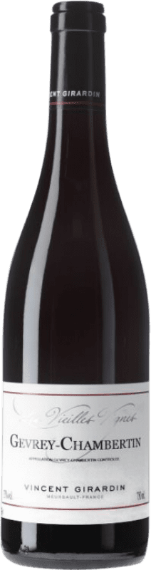 131,95 € Kostenloser Versand | Rotwein Vincent Girardin Les Vieilles Vignes A.O.C. Gevrey-Chambertin Burgund Frankreich Pinot Schwarz Flasche 75 cl