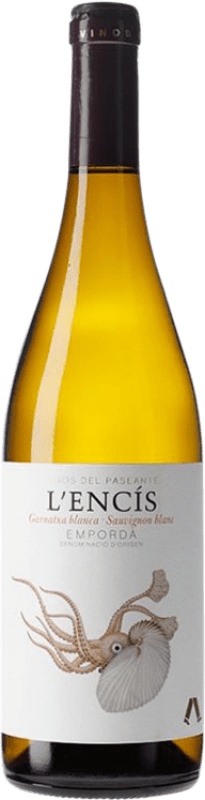 11,95 € Бесплатная доставка | Белое вино El Paseante L'Encís Blanc D.O. Empordà Каталония Испания бутылка 75 cl