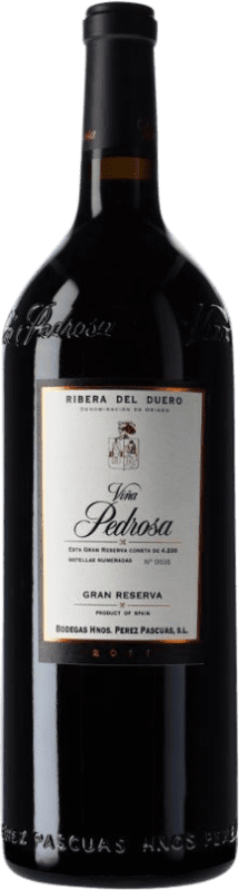 152,95 € Free Shipping | Red wine Hermanos Pérez Pascuas Viña Pedrosa Grand Reserve D.O. Ribera del Duero Castilla la Mancha Spain Magnum Bottle 1,5 L