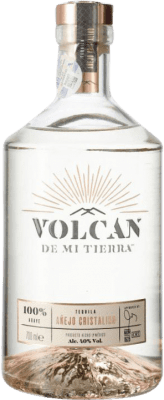 101,95 € Envío gratis | Tequila Volcán de mi Tierra LED Luminoso Añejo, Cristalino Jalisco México 70 cl