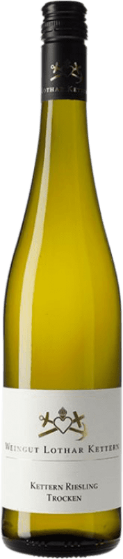 18,95 € Envío gratis | Vino blanco Weingut Lothar Kettern Trocken V.D.P. Mosel-Saar-Ruwer Alemania Riesling Botella 75 cl