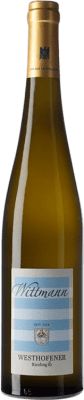 49,95 € 免费送货 | 白酒 Wittmann Westhofener Q.b.A. Rheinhessen Rheinhessen 德国 Riesling 瓶子 75 cl
