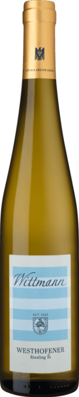 48,95 € 送料無料 | 白ワイン Wittmann Westhofener Q.b.A. Rheinhessen Rheinhessen ドイツ Riesling ボトル 75 cl